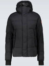 Men's Armstrong Hooded Short Padded Parka Black - CANADA GOOSE - BALAAN 2