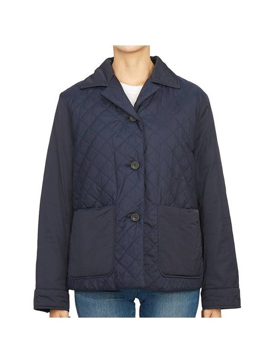 Sacco Pocket Button Polyamide Padding Navy - MAX MARA - BALAAN 2