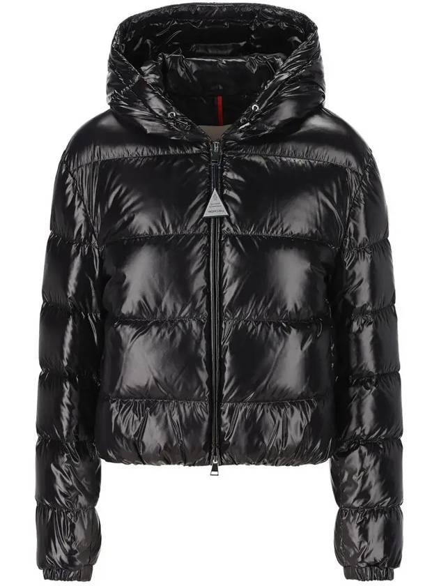 BAYARD logo patch padded jacket black 1A000 83 5963V 999 - MONCLER - BALAAN 2