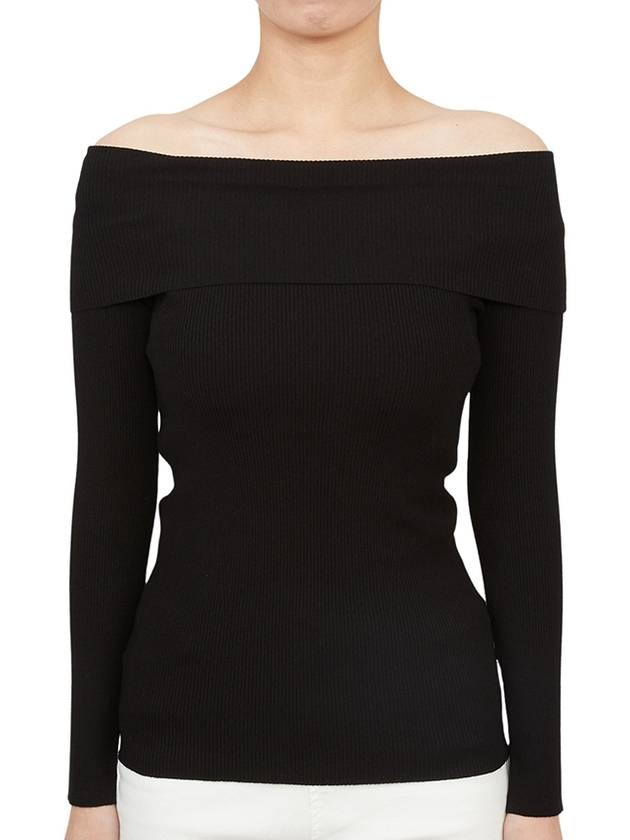 63610637650 BASILIO 006 Women s off shoulder knit sweater slim fit - MAX MARA - BALAAN 3