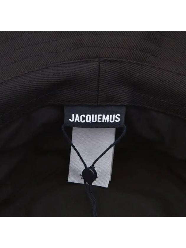 Le Bob Artichaut Bucket Hat Black - JACQUEMUS - BALAAN 7