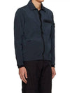 Nylon Metal Econyl Regenerated Zip-Up Jacket Blue - STONE ISLAND - BALAAN 3