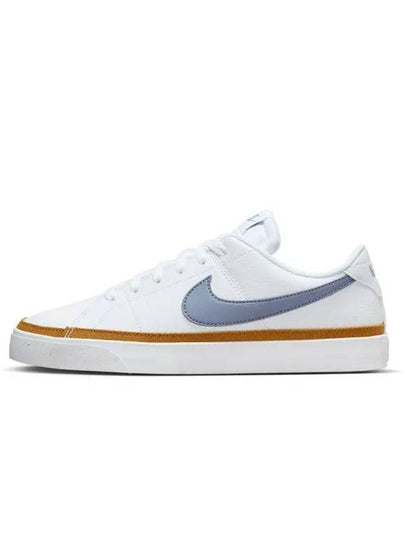 Court Legacy Next Nature Low Top Sneakers White Blue Brown - NIKE - BALAAN 2