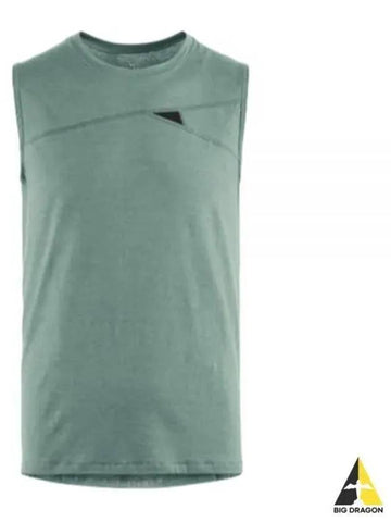 Fafne Tank Top Men Faded Green 20636M01 586 - KLATTERMUSEN - BALAAN 1