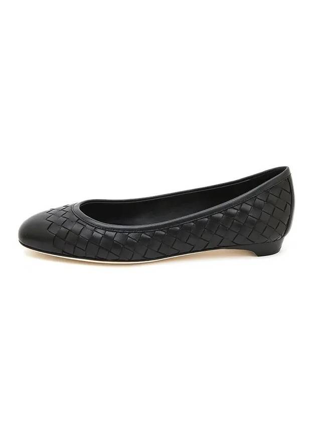 Flat Shoes Woven Black 428864 V0013 1000 - BOTTEGA VENETA - BALAAN 3