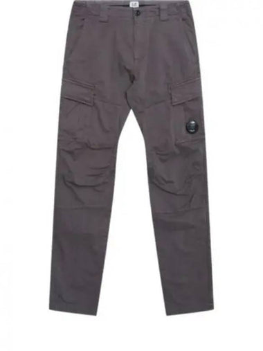 Stretch Sateen Ergonomic Lens Double Cargo Straight Pants Purple - CP COMPANY - BALAAN 1