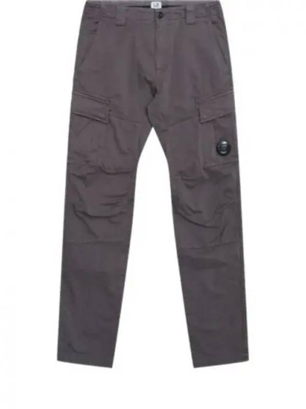 Stretch Sateen Ergonomic Lens Double Cargo Straight Pants Purple - CP COMPANY - BALAAN 1