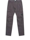 Stretch Sateen Ergonomic Lens Double Cargo Straight Pants Purple - CP COMPANY - BALAAN 2