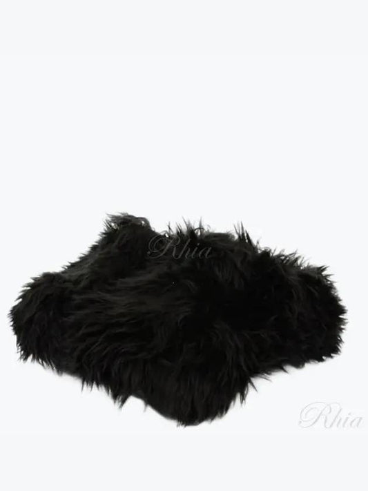 Fake Fur Mule Black - BALENCIAGA - BALAAN 2