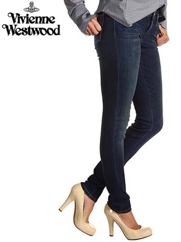 LEE collaboration women's denim Anglomania Monroe Jegging blue Jean - VIVIENNE WESTWOOD - BALAAN 5