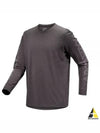 Men's Cormac Arcward Crew LS Long Sleeve T-Shirt Orange - ARC'TERYX - BALAAN 2