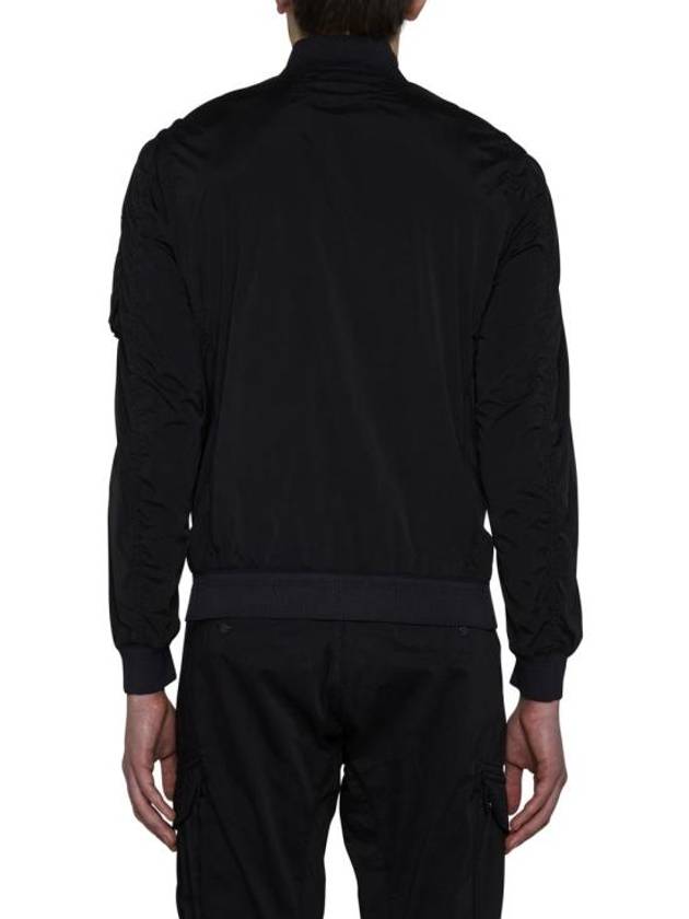 Nycra R Bomber Jacket Black - CP COMPANY - BALAAN 5