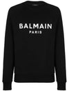 Long Sleeve T Shirt DH1JQ005BB65 EAB Black - BALMAIN - BALAAN 1