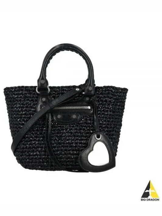 Le Cagole Small Tote Bag Black - BALENCIAGA - BALAAN 2