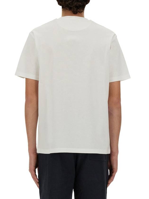 short sleeve t-shirt MJE06W CO301U019 WHITE - BALLY - BALAAN 4