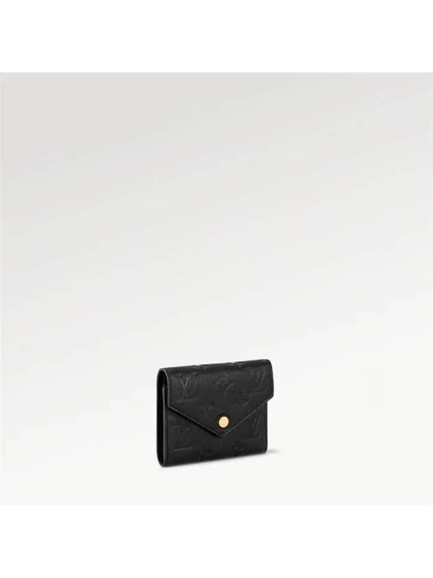 Victorine Wallet Monogram Empreinte Black - LOUIS VUITTON - BALAAN 4