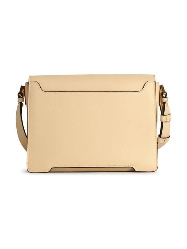 Marni 'New Trunk' Ivory Leather Crossbody Bag - MARNI - BALAAN 3