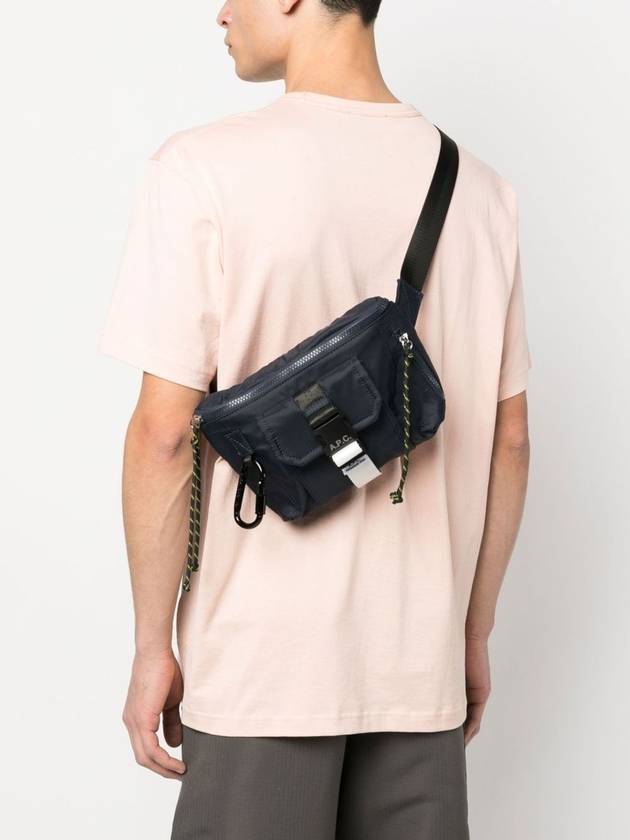 Banane Track Belt Bag Dark Navy - A.P.C. - BALAAN 3