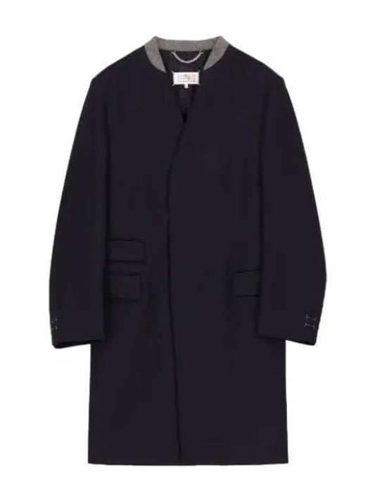 Cavalli coat navy - MAISON MARGIELA - BALAAN 1