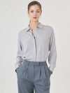 Premium Silk 100% Hidden Button Shirt - RS9SEOUL - BALAAN 2