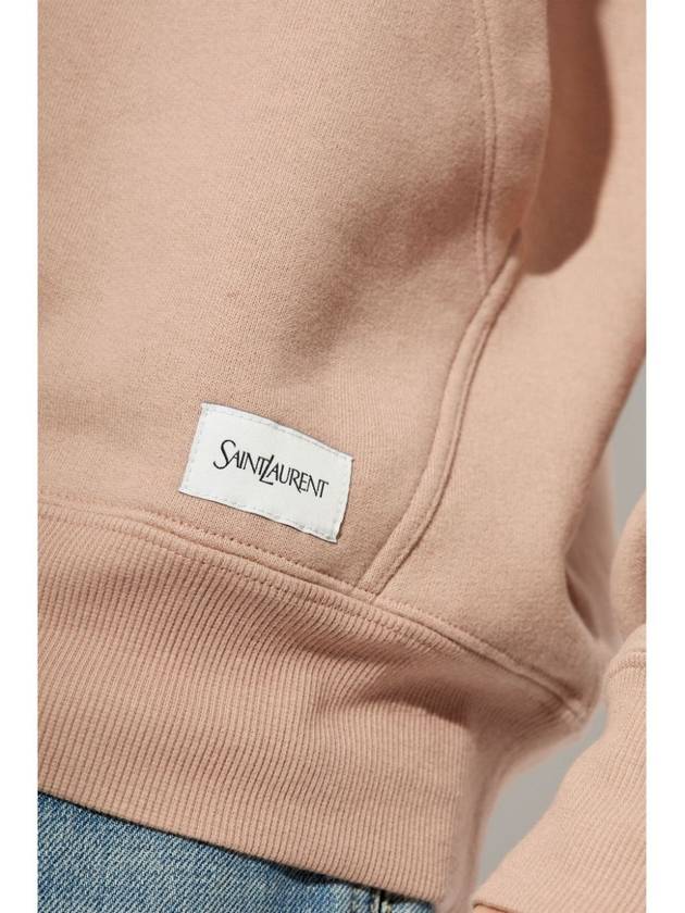 Logo applique hood pink - SAINT LAURENT - BALAAN 6