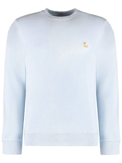 Chillax Patch Regular Sweatshirt Sky Blue - MAISON KITSUNE - BALAAN 2