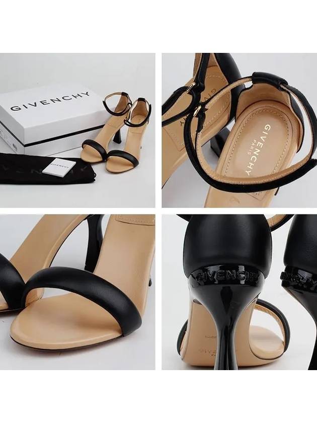 Karen leather sandal heels - GIVENCHY - BALAAN.