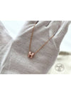 Mini Pop H Pendant Rose Gold Rose Dragee - HERMES - BALAAN 7