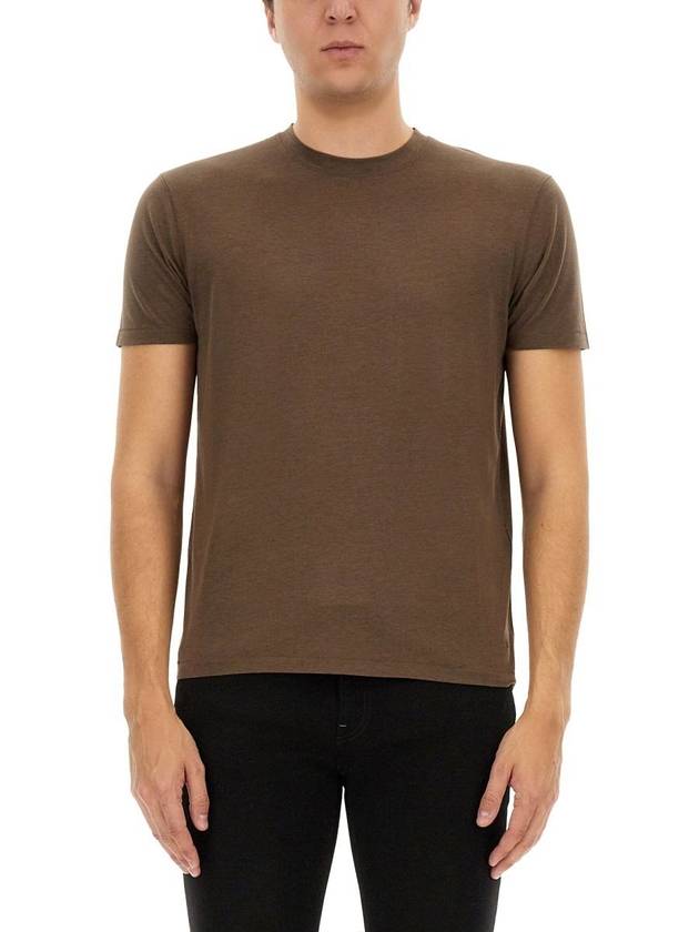 Tom Ford Regular Fit T-Shirt - TOM FORD - BALAAN 1