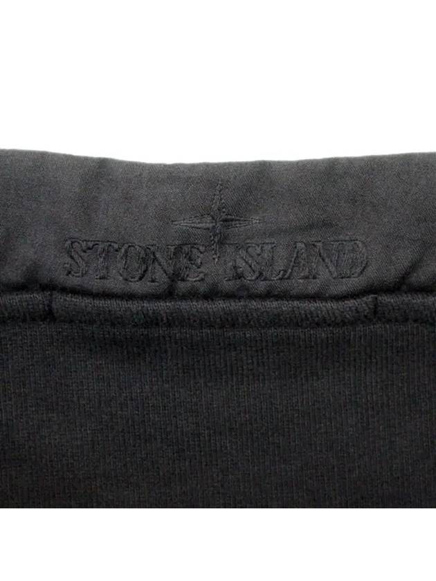 Wappen Patch Crew Neck Cotton Sweatshirt Black - STONE ISLAND - BALAAN 10