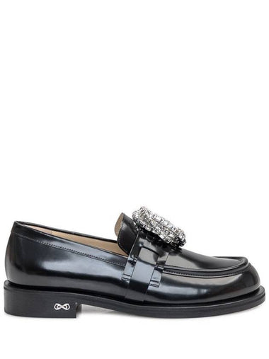 Mach & Mach 'Galaxy Black' Loafers - MACH & MACH - BALAAN 1