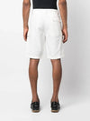 Logo Decorated Cargo Shorts White - CP COMPANY - BALAAN 6