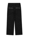 Women s Spring Denim Bootcut Washing Pants 5404LZWD BLACK - BLACK&WHITE - BALAAN 2