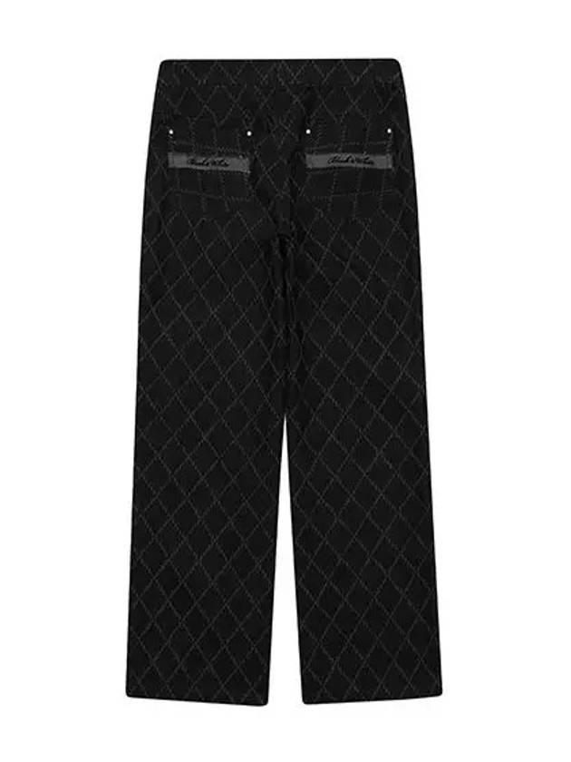 Women s Spring Denim Bootcut Washing Pants 5404LZWD BLACK - BLACK&WHITE - BALAAN 2