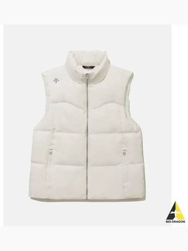 Women s Layering Duck Down Vest Ivory SP412SDVO5 - DESCENTE - BALAAN 1