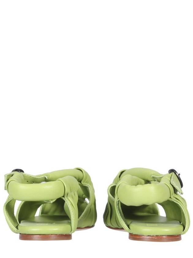 Curtina Sandals Lime Green - HEREU - BALAAN 4