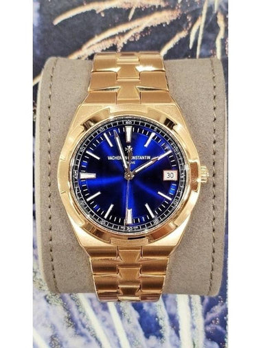 Overseas 4500V Blue Plate Gold Box 23 Years - VACHERON CONSTANTIN - BALAAN 1