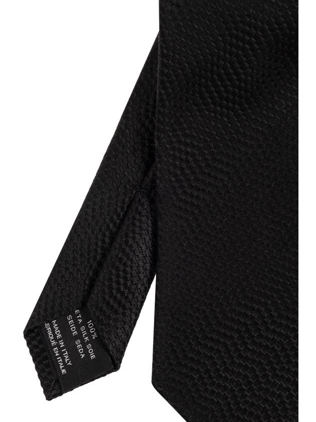 Tom Ford Silk Tie, Men's, Black - TOM FORD - BALAAN 3