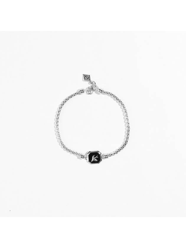 Silver Onyx Bird Bracelet - GAMAN - BALAAN 2