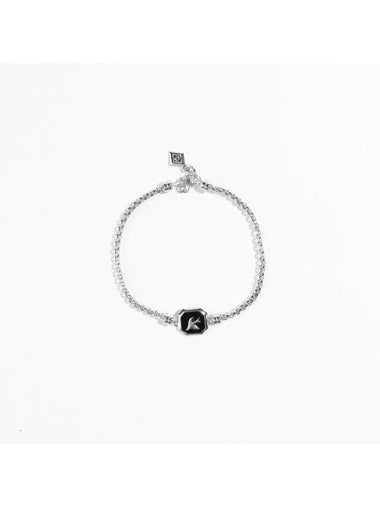 Silver Onyx Bird Bracelet - GAMAN - BALAAN 1