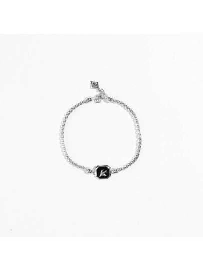 Onyx Bird Bracelet Silver - GAMAN - BALAAN 2