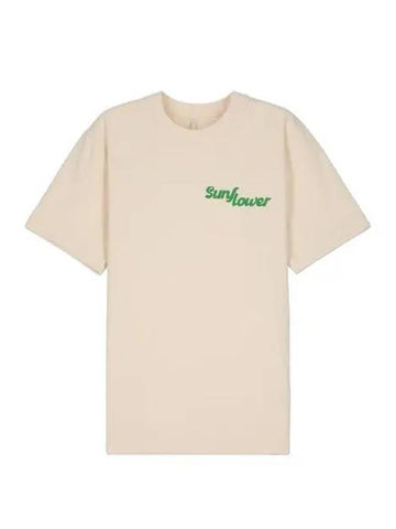 Master Love Short Sleeve T Shirt Off White - SUNFLOWER - BALAAN 1