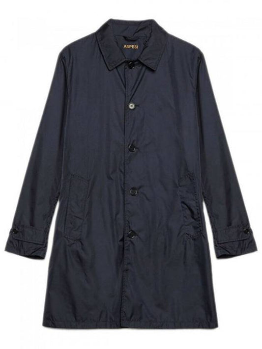 Collar Raincoat Navy Men I236 7954 85101 - ASPESI - BALAAN 1