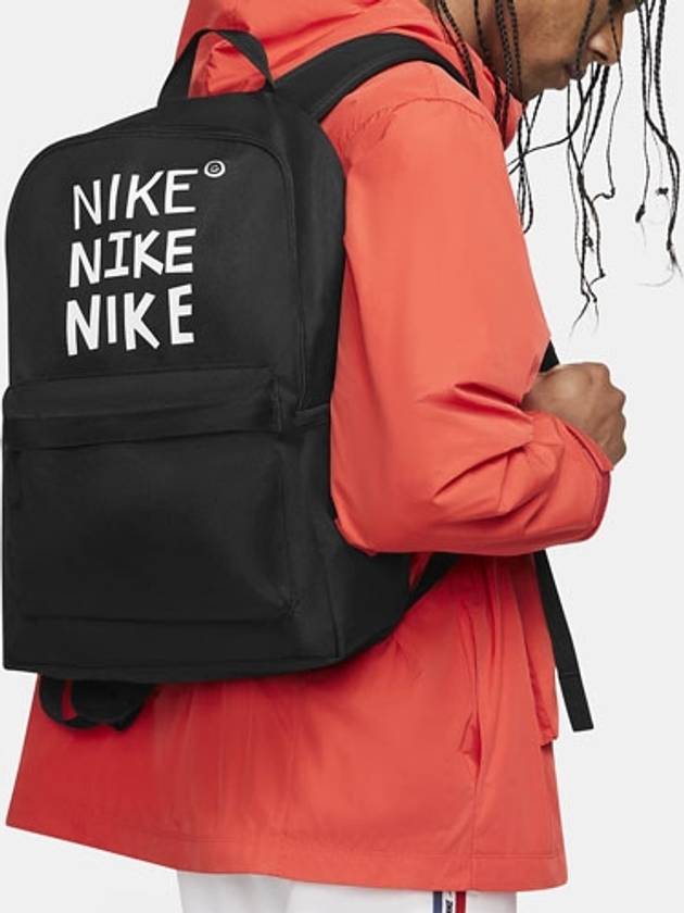 Heritage Backpack Black - NIKE - BALAAN.