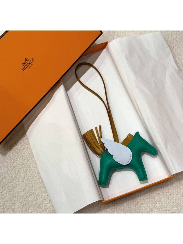 Charm calfskin lambskin Rodeo Pegasus PM decoration - HERMES - BALAAN 2