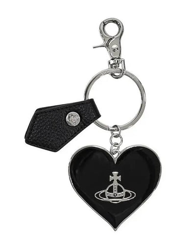 Mirror Heart ORB Key Holder Black - VIVIENNE WESTWOOD - BALAAN 1