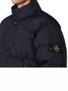 Garment Dyed Crinkle Reps Down Padding Black - STONE ISLAND - BALAAN 4