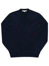 Bold Fox Head Patch Regular Cardigan Navy - MAISON KITSUNE - BALAAN 2