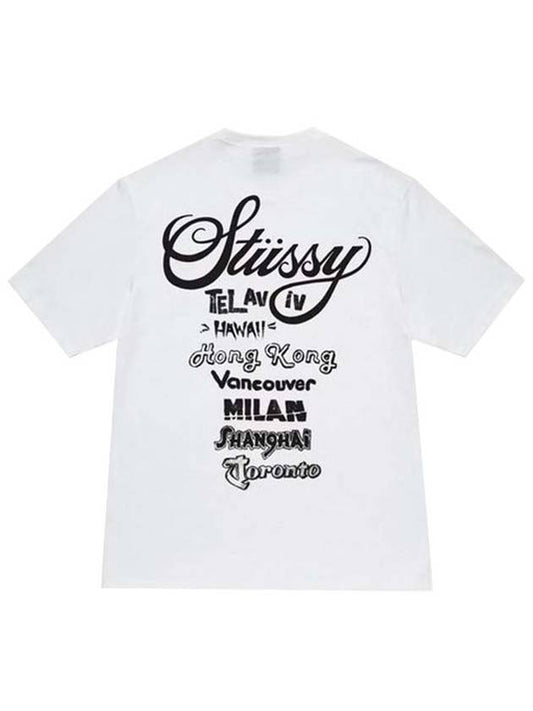 tour t shirt white women - STUSSY - BALAAN 2