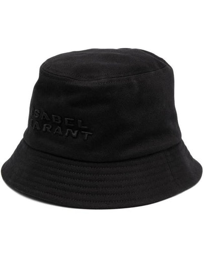 Haley Logo Bucket Hat Black - ISABEL MARANT - BALAAN 2